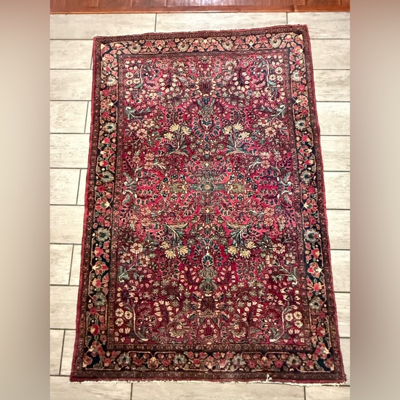 Vintage middle eastern rug 37” x 56” - Picture 1 of 10